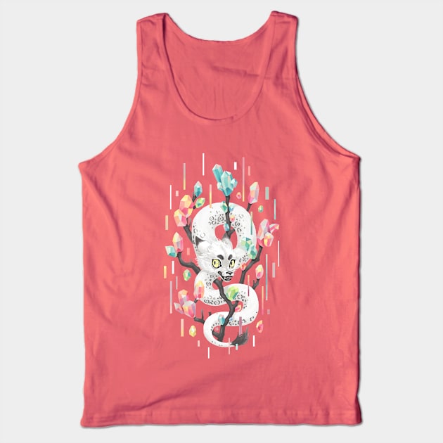 Dragon and His Treasure Tank Top by Freeminds